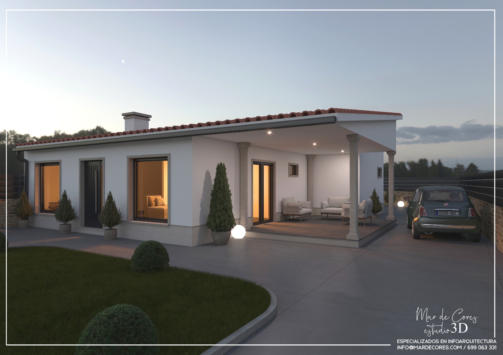 LLAVE EN MANO FRENTE AL MAR: CASA DE ENSUEÑO A 1 MINUTO DE LA PLAYA EN AGUIÑO