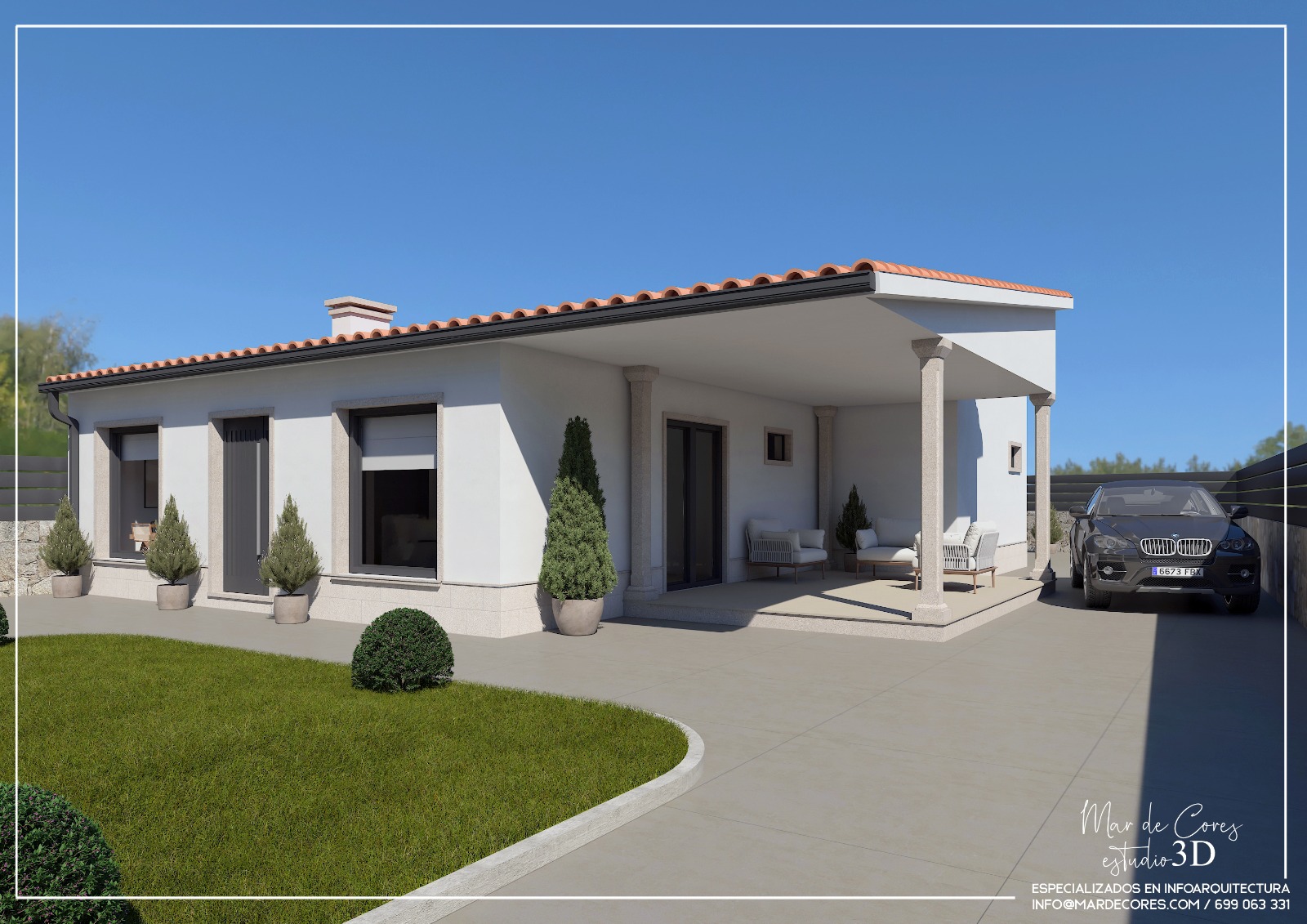 LLAVE EN MANO FRENTE AL MAR: CASA DE ENSUEÑO A 1 MINUTO DE LA PLAYA EN AGUIÑO